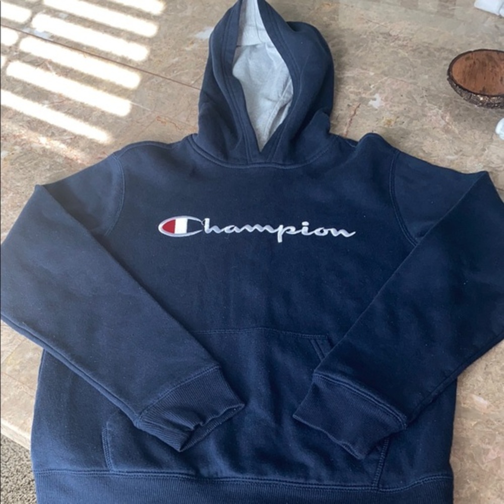 Champion Dark Blue Men's Hoodie